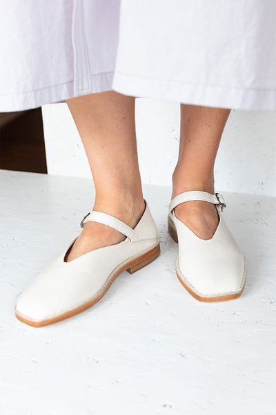 Ballerina Shoes - White – Poepke
