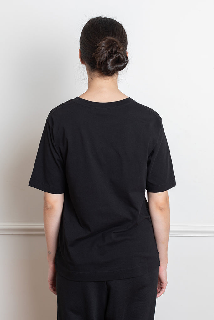 Heydu Organic Jersey T-Shirt - Black