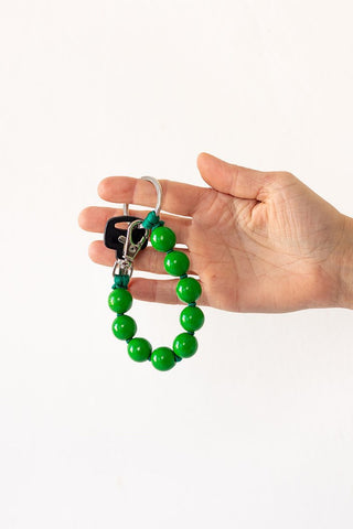 Perlen Short Keyholder - Big Green/Dark Green