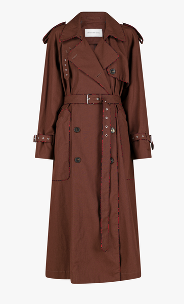 VIP【送料関税込】DRIES VAN NOTEN RISTO PRINTED TRENCH COAT Dries Van Noten PRINTED TRENCH COAT | REVERSIBLE