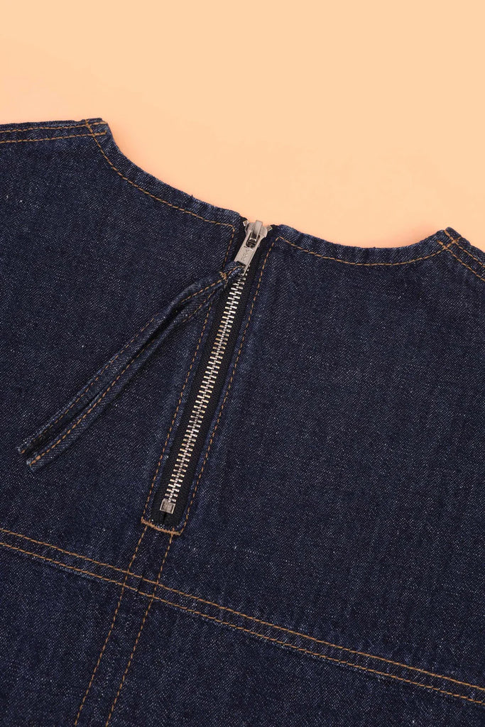 Bose Top - Denim Chambray