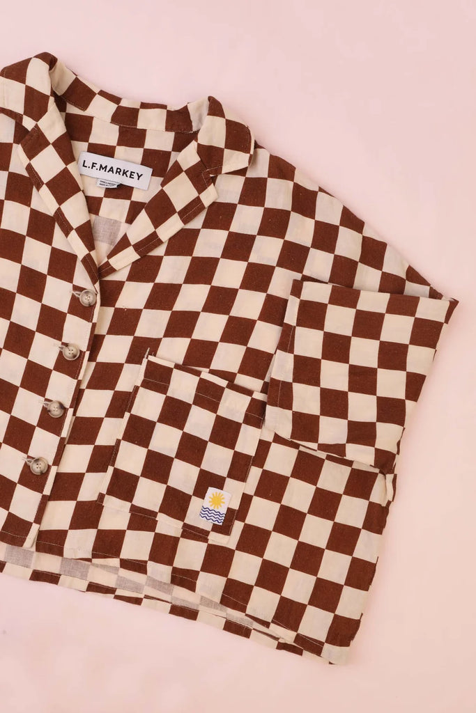 Maxim Shirt - Chestnut Check