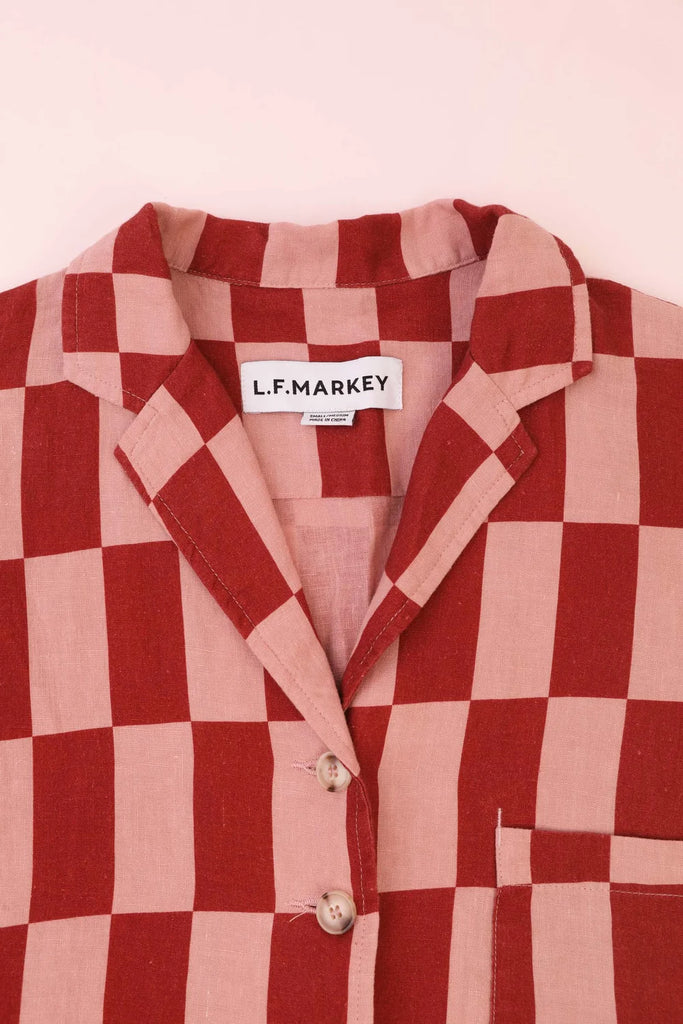 Maxim Shirt - Brick Check