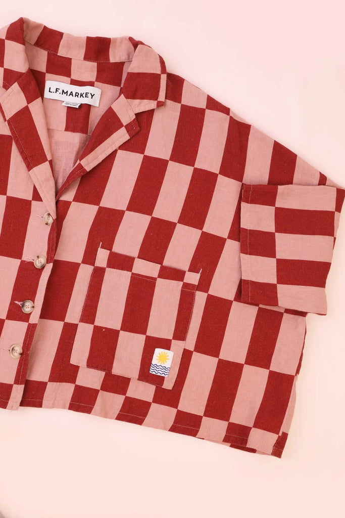 Maxim Shirt - Brick Check