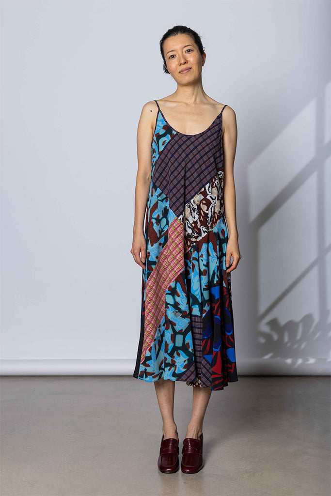 Printed Slip Dress - Multi