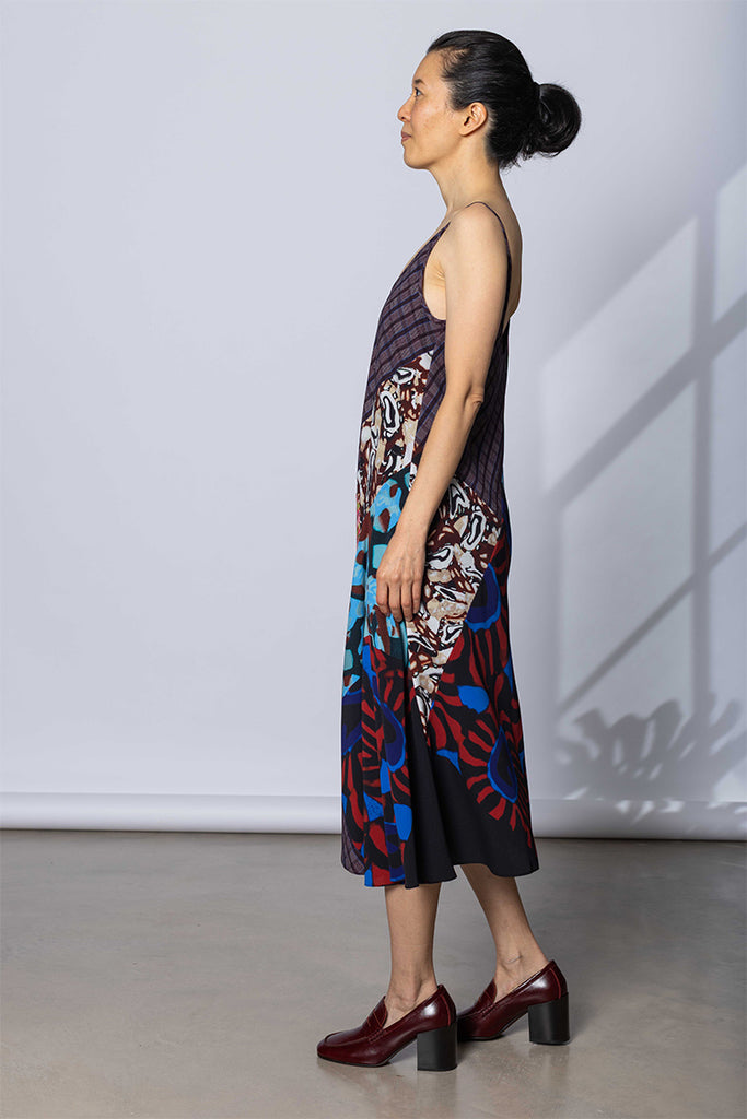 Printed Slip Dress - Multi