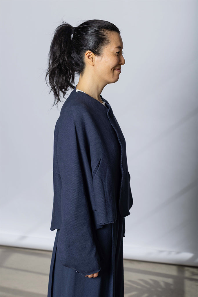 Campagne Cardigan - Dark Navy