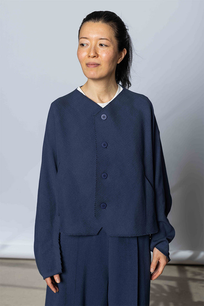 Campagne Cardigan - Dark Navy
