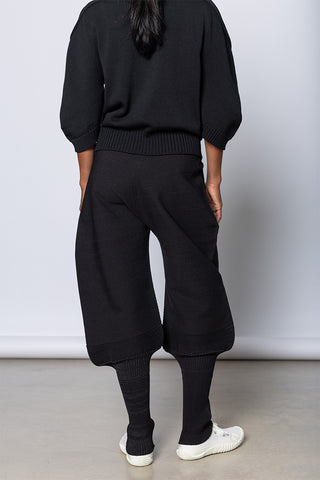 Opposing Legs Pants - Black