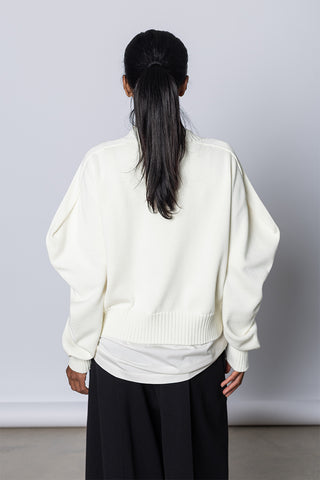 Akimbo Knit Cardigan - Off White