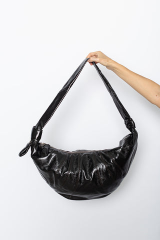 Large Croissant Bag - Truffle Coated Cotton