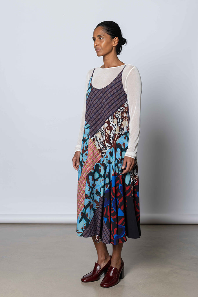 Printed Slip Dress - Multi