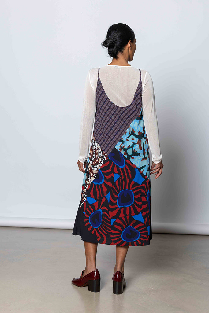 Printed Slip Dress - Multi