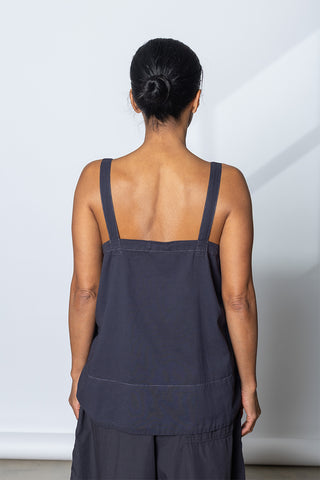 Garment Dyed Camisole Top - Inky Midnight