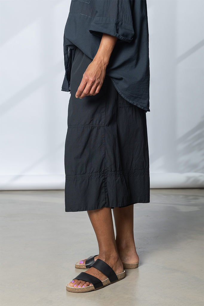 Garment Dyed Big Shorts - Soft Black