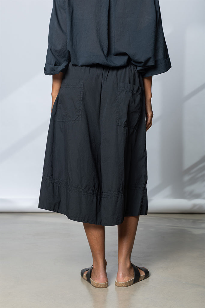 Garment Dyed Big Shorts - Soft Black
