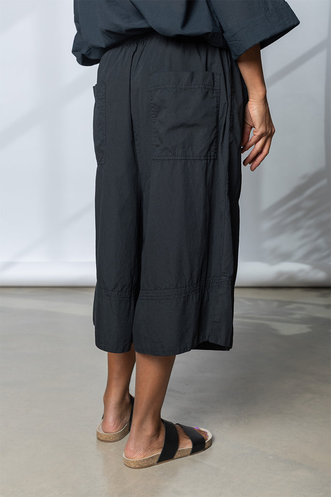 Garment Dyed Big Shorts - Soft Black