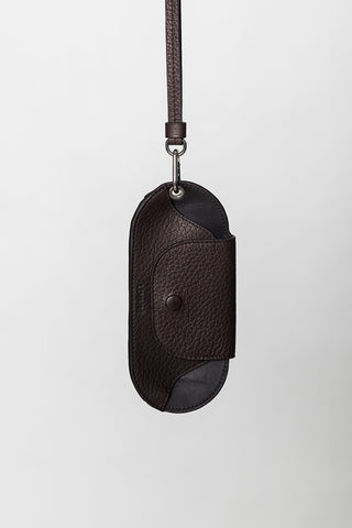 Bell Glasses Case - Dark Chocolate