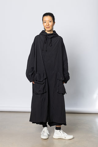 U Hooded Big Coat