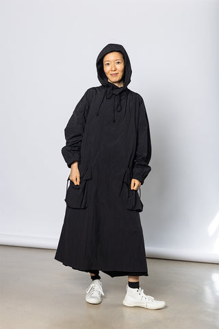 U Hooded Big Coat