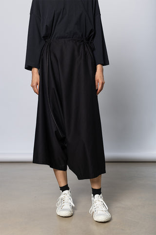 Y's Stitch Saroul Pant - Black