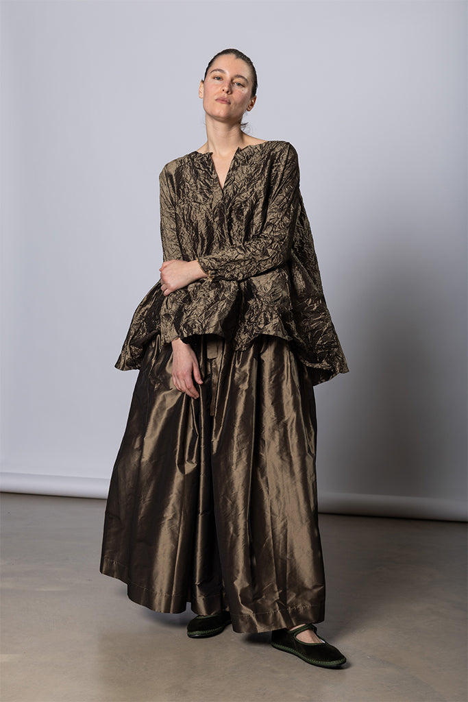 Gonna Skirt Nastro Larga 95 - Bronze