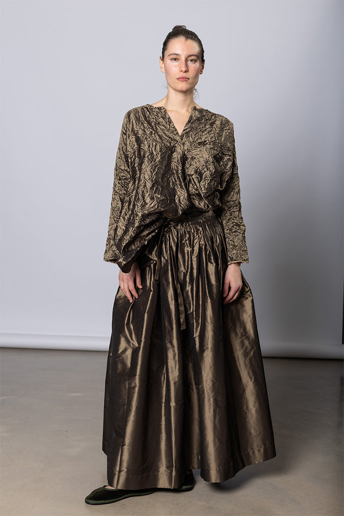 Gonna Skirt Nastro Larga 95 - Bronze