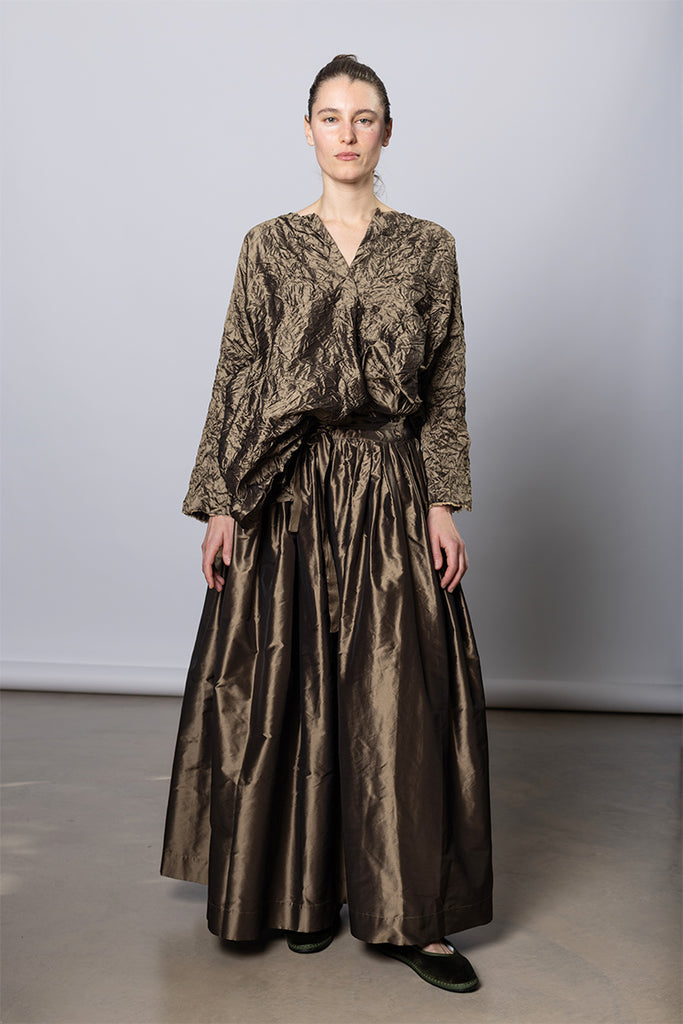 Gonna Skirt Nastro Larga 95 - Bronze