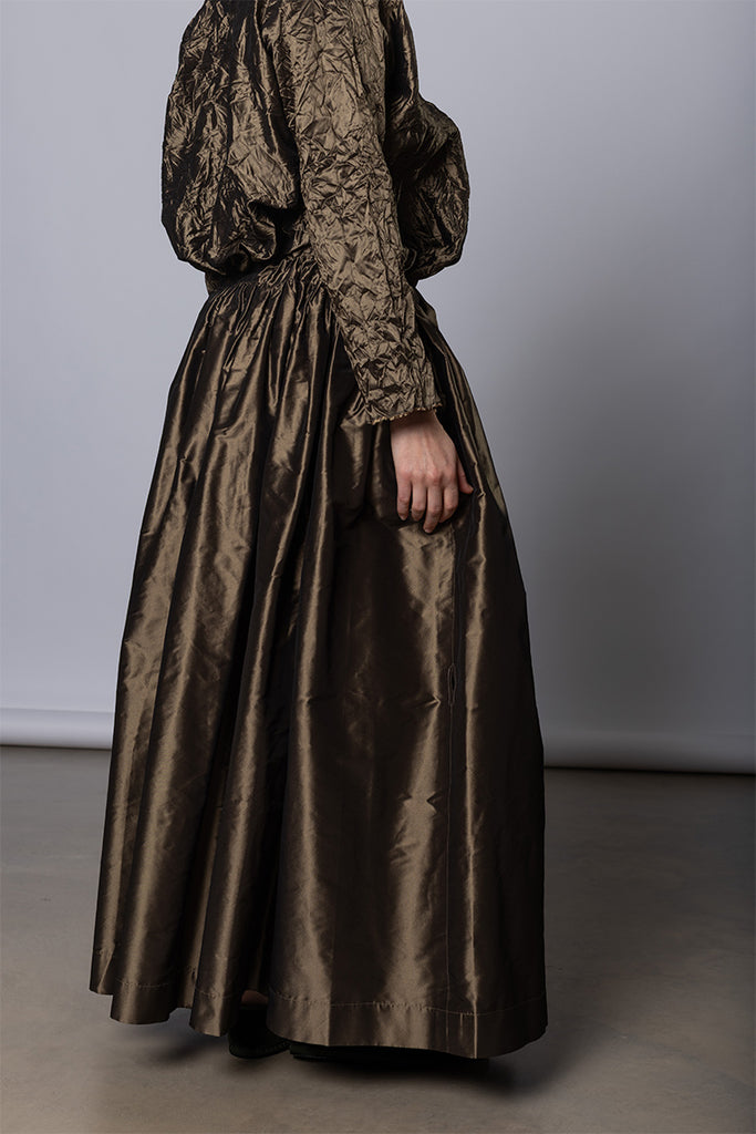 Gonna Skirt Nastro Larga 95 - Bronze