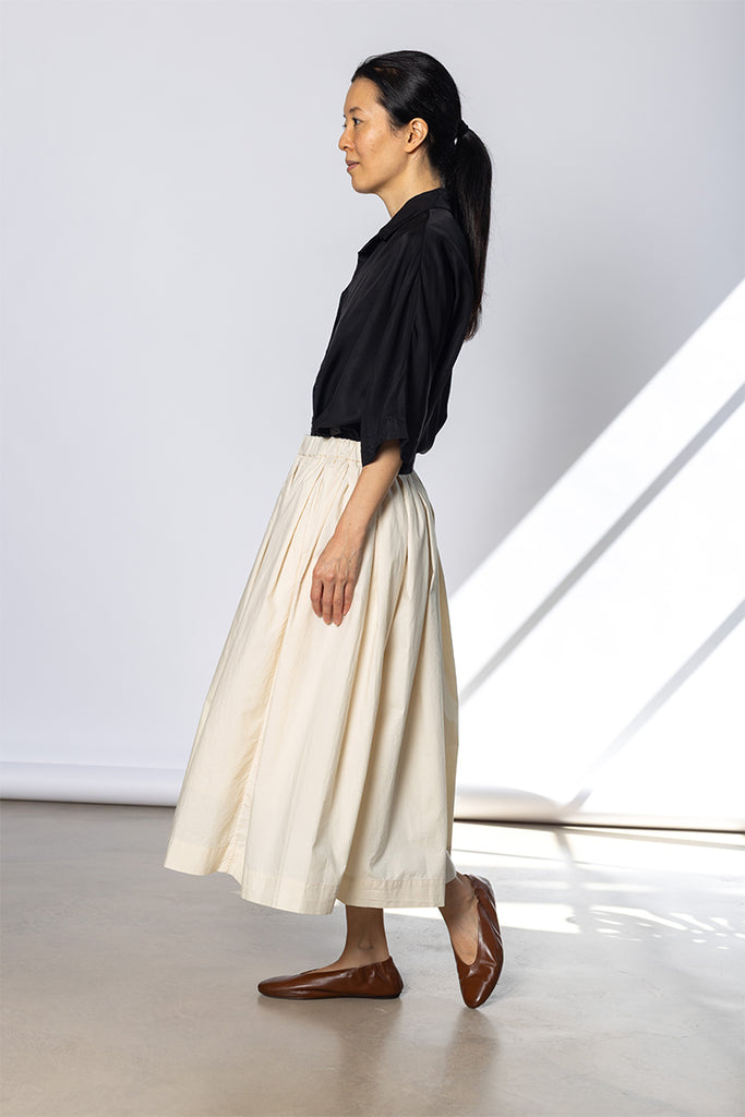 Simple Rideaux Skirt - Fresco