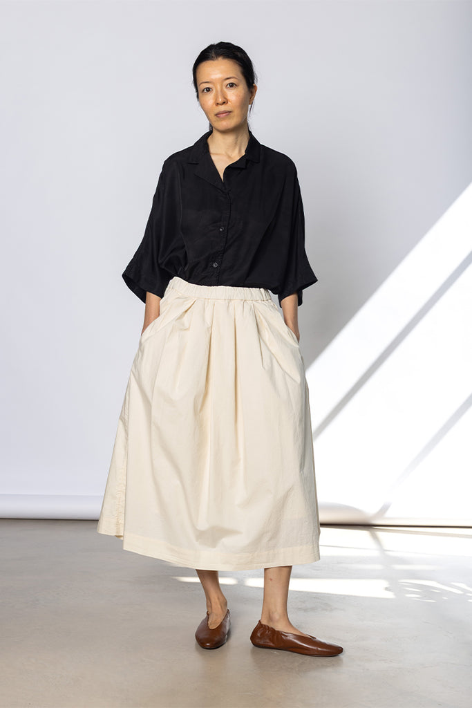 Simple Rideaux Skirt - Fresco