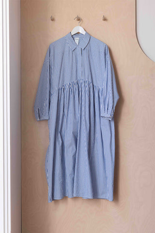 Kowtow Phoebe Dress - Blue Stripe