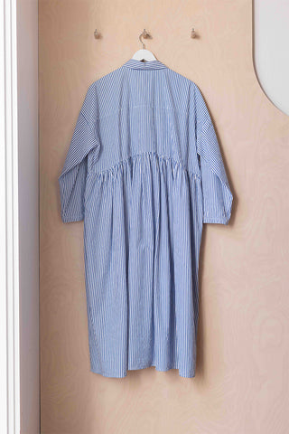 Kowtow Phoebe Dress - Blue Stripe