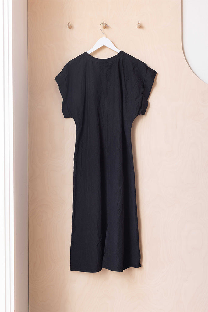 Sofie D'Hoore Ducie Short Sleeve Maxi Dress - Black