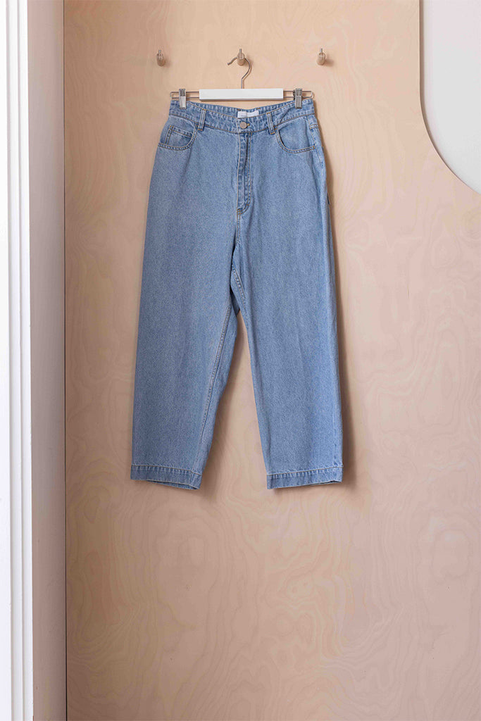 Christian Wijnants Pezi Jeans - Light Blue Denim
