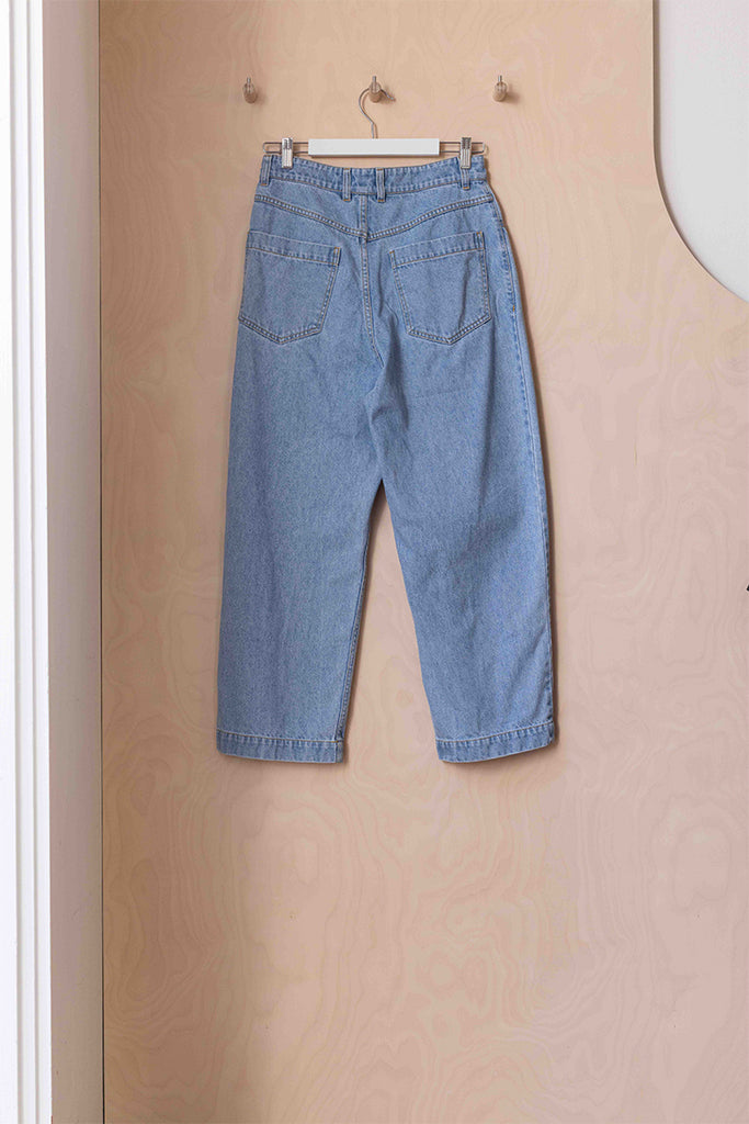 Christian Wijnants Pezi Jeans - Light Blue Denim