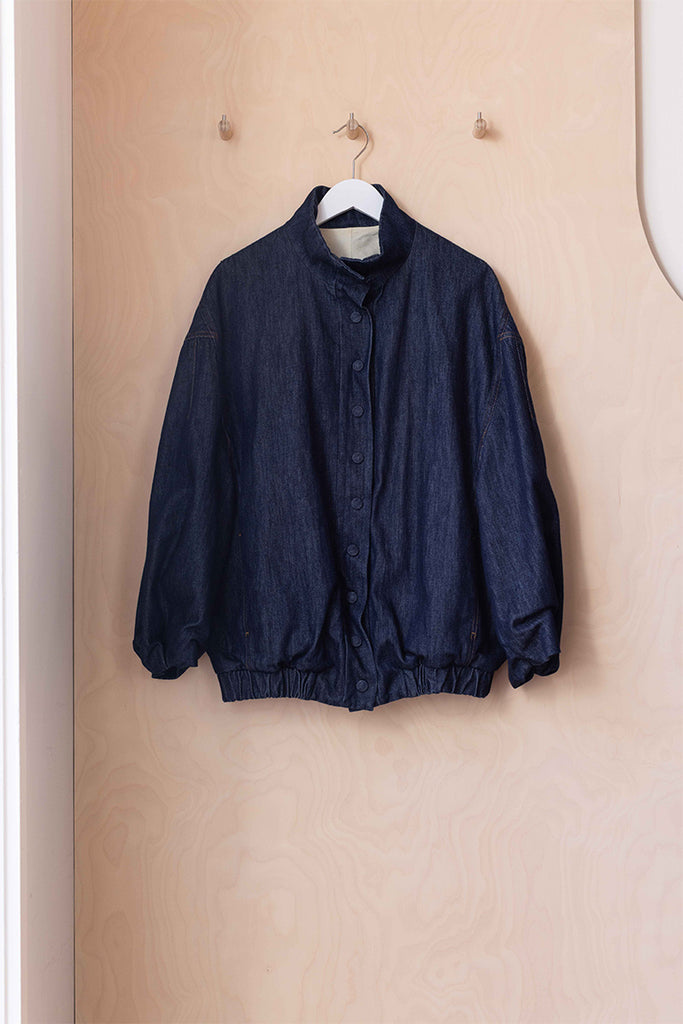 Dries Van Noten Voles Denim Jacket - Indigo