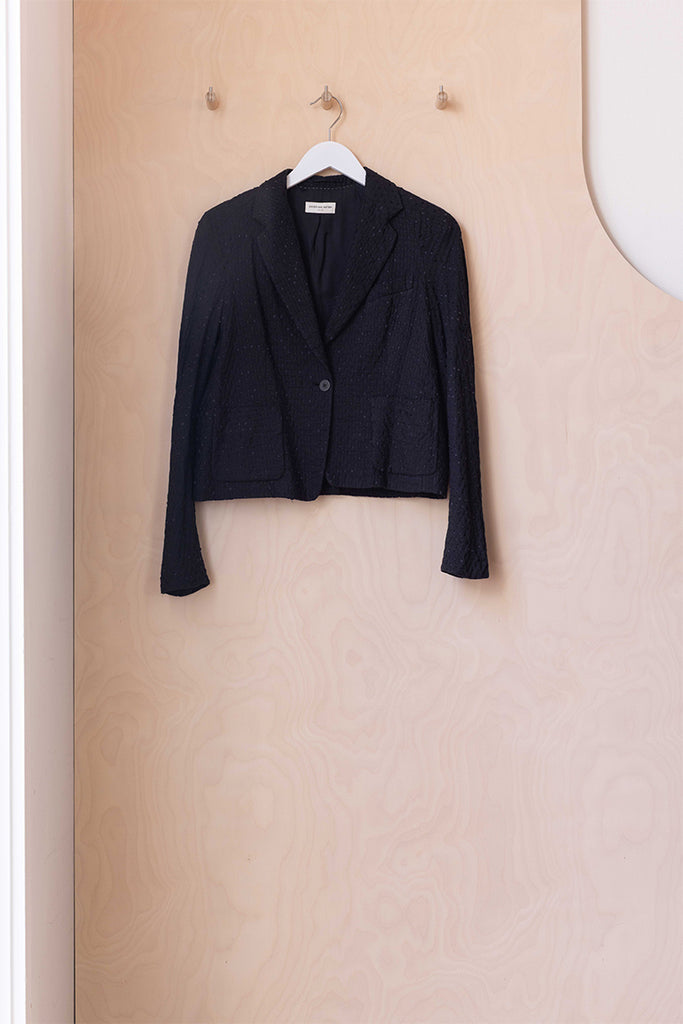 Dries Van Noten Textured Jacket - Black
