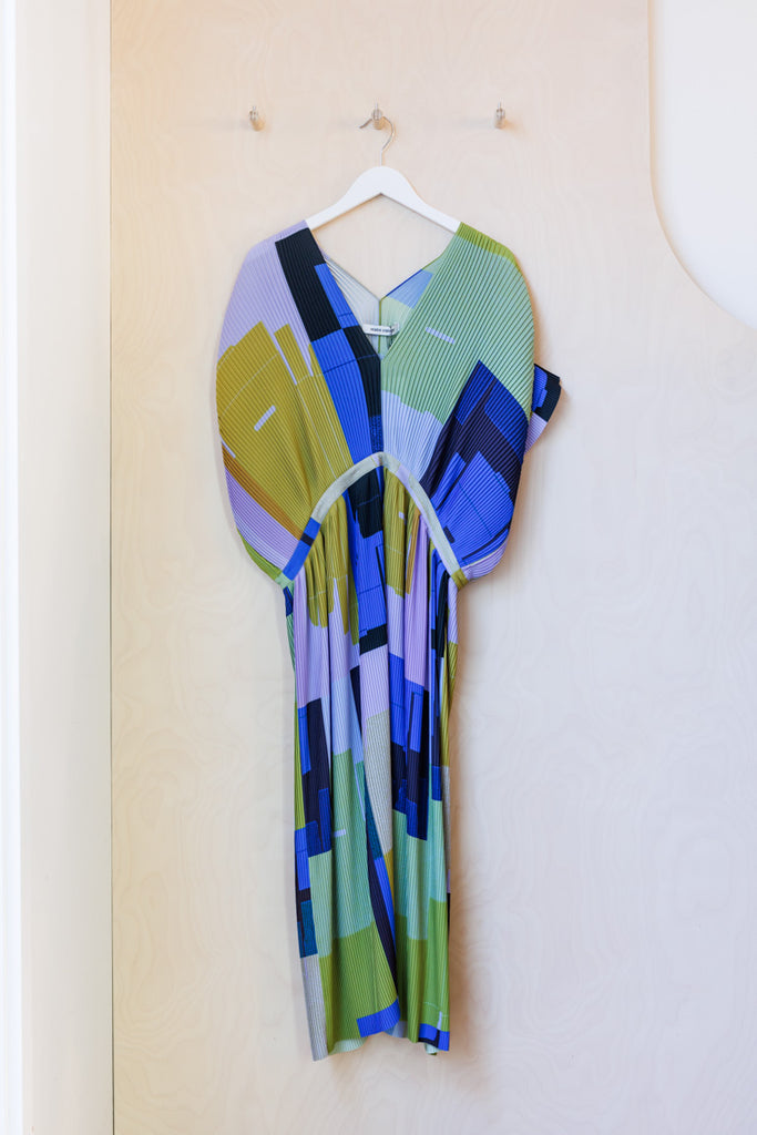 Henrik Vibskov Print Plisse Dress - Multi
