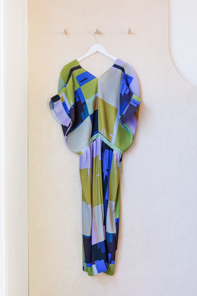 Henrik Vibskov Print Plisse Dress - Multi