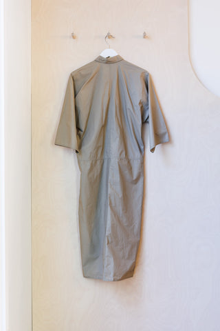 Sofie D'Hoore Cotton Patch Pocket Shirt Dress - Tan