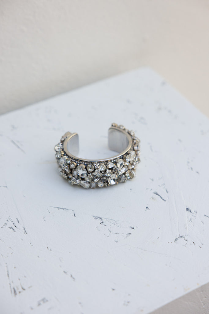 Embellished Cuff - Silver