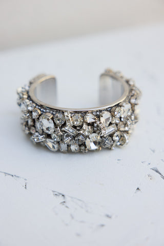 Embellished Cuff - Silver