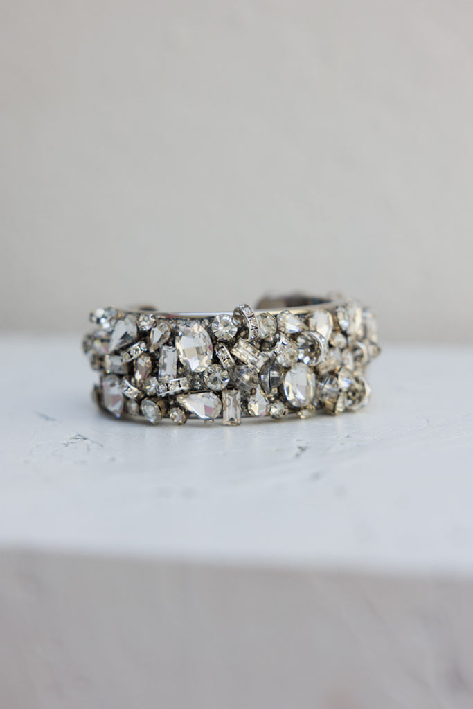 Embellished Cuff - Silver