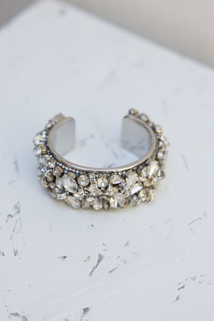 Embellished Cuff - Silver