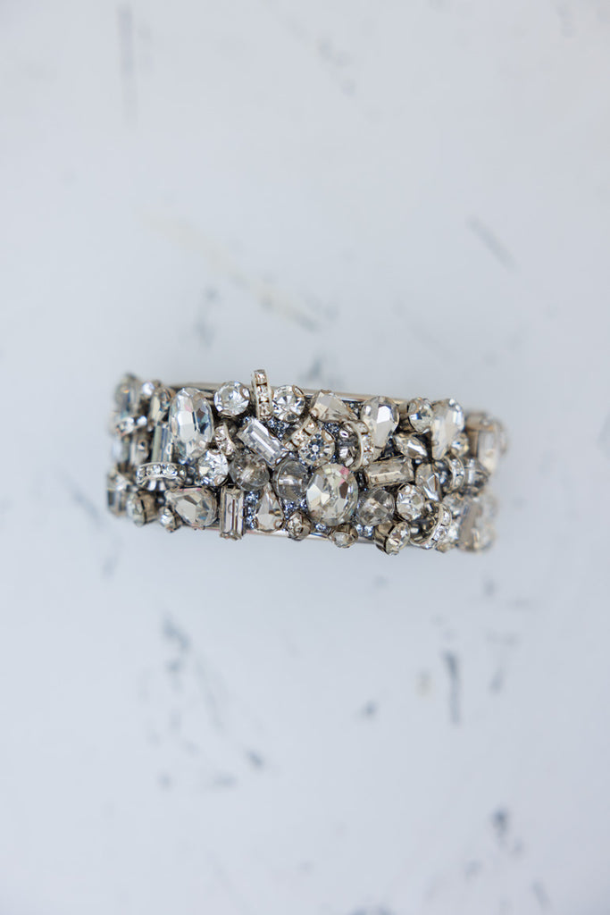 Embellished Cuff - Silver