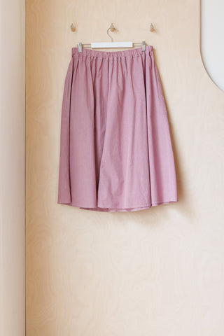 Sofie D'Hoore Gingham Skirt - Red/White