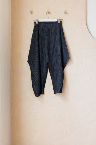 Pleats Please Bow Leg Pant - Black