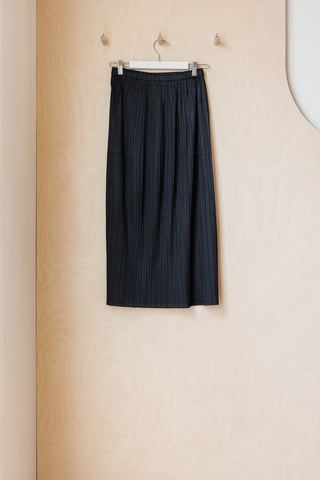 Pleats Please Straight Skirt - Black