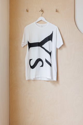 Y's by Yohji Yamamoto Logo Short Sleeve T-Shirt - White